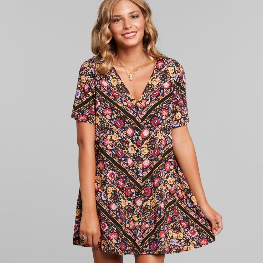 Gypsy Rose Baby Doll Dress